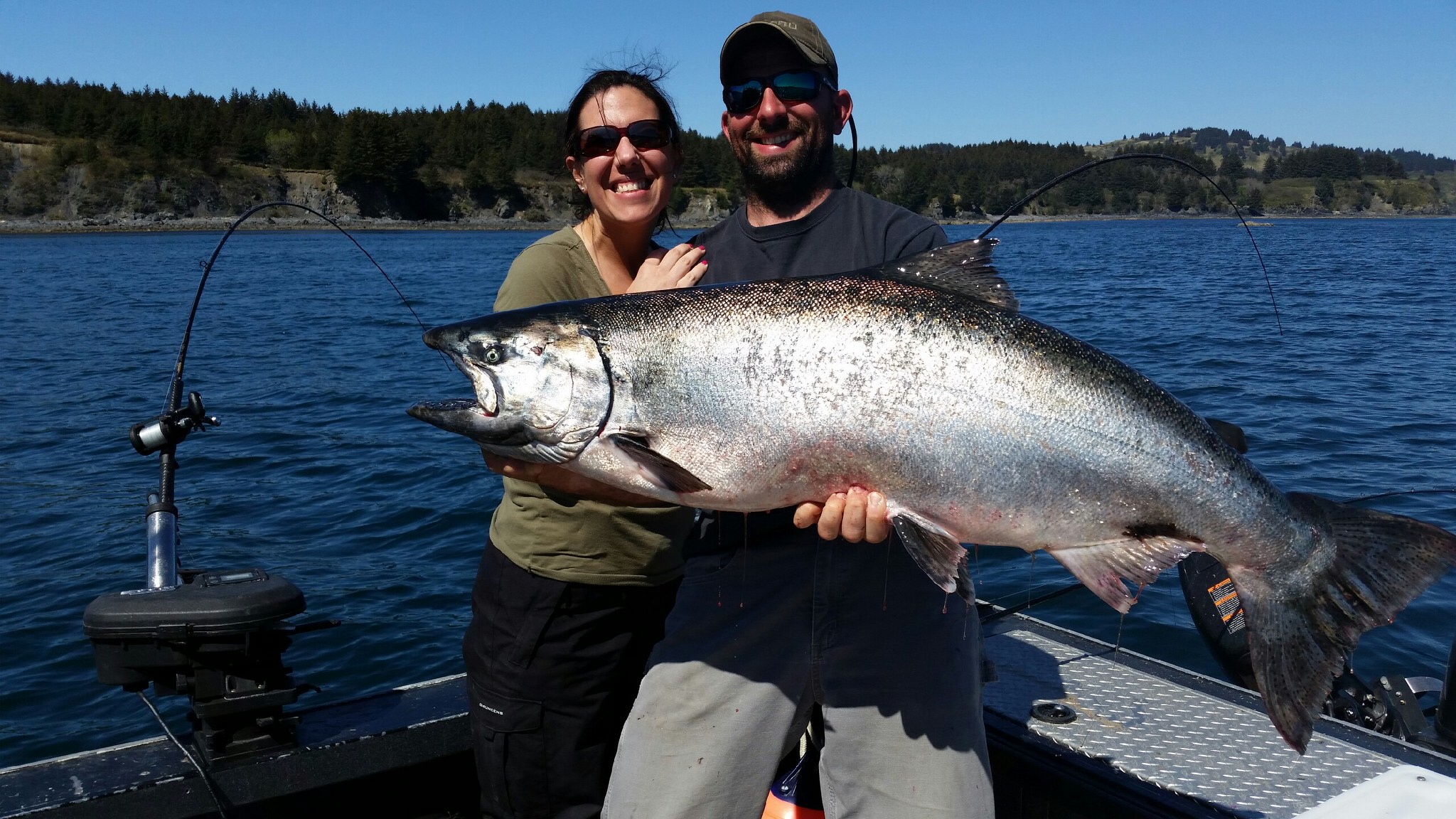 King salmon fishing charters in Ketchikan Alaska