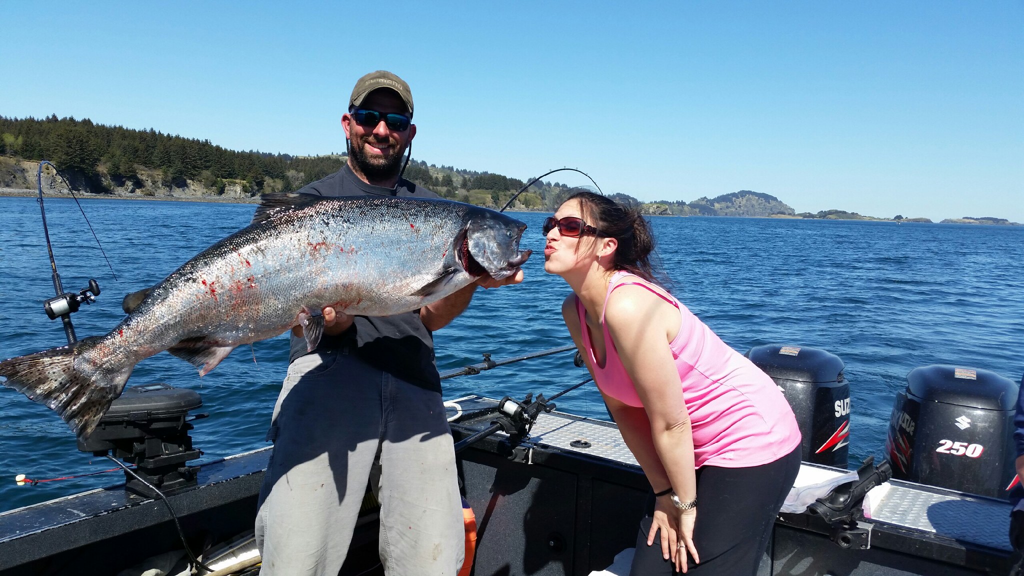 King salmon fishing charters in Ketchikan Alaska