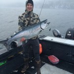 Fishing charters for king salmon and halibut