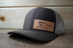 Brown/Khaki Hat (Medium Leather)