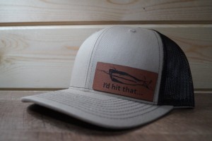 Khaki/Coffee Hat (Brown Leatherette)