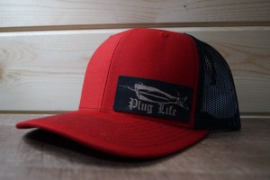 Red/Black Hat (Black Leatherette)